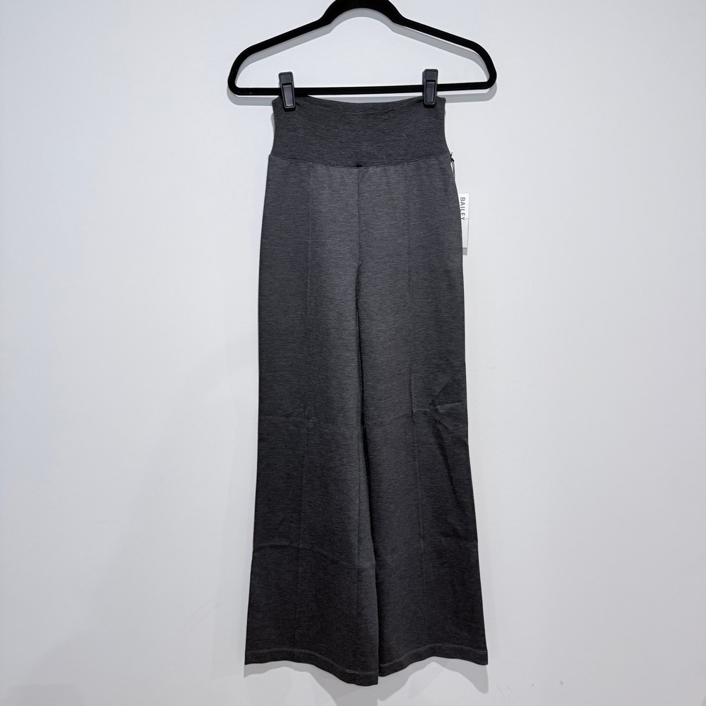 BAILEY 44 REVOLVE Boardroom Pant High Waist Wide‎ Leg Charcoal XS MSRP $168 NWT
